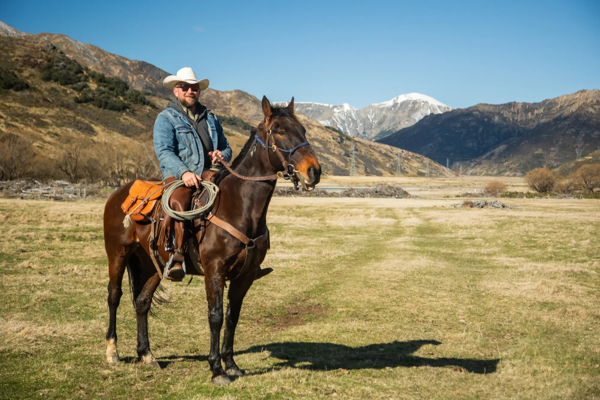 High-country horse trekking