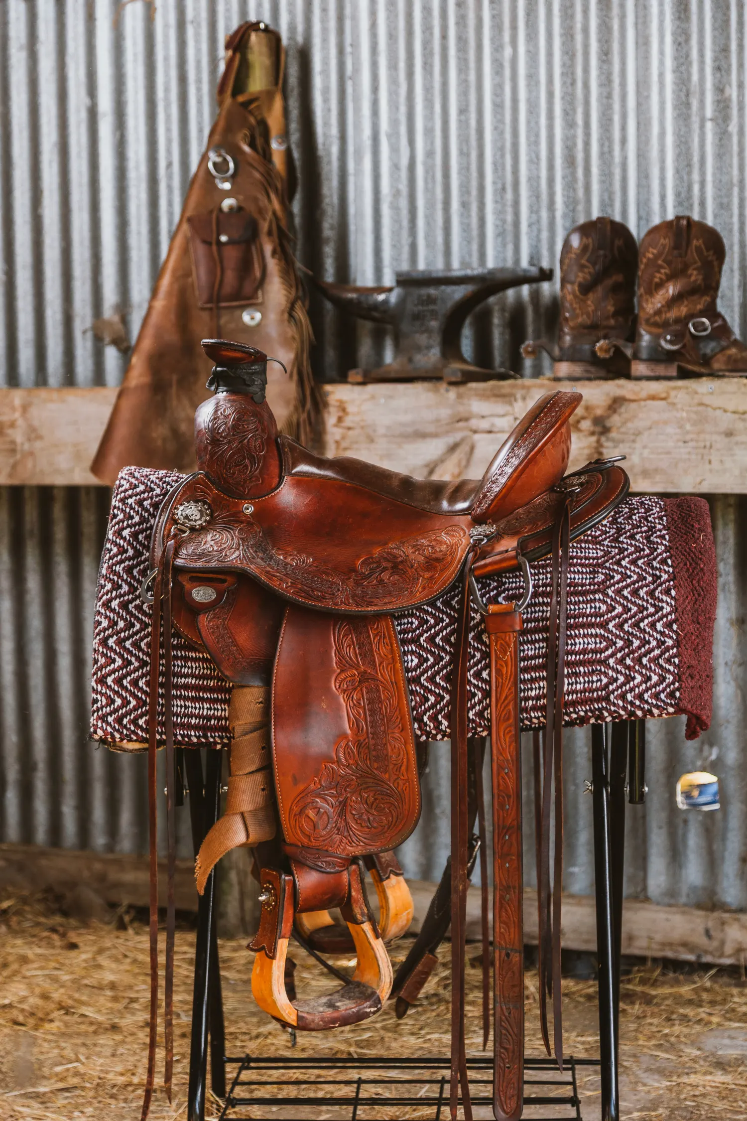 High-country horse trekking