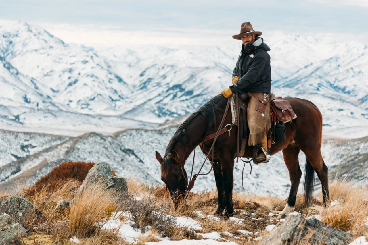 The St James high country, where Mountain Horses Outfitters rides